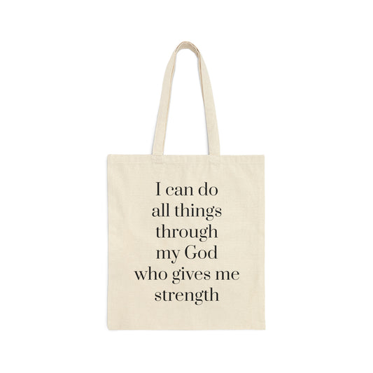 "Strength" Tote Bag